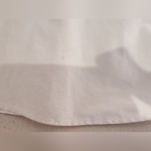 Caroline Constas Marguerite Off the Shoulder Blouse sz XS White Shirt Top Button - Picture 13 of 13